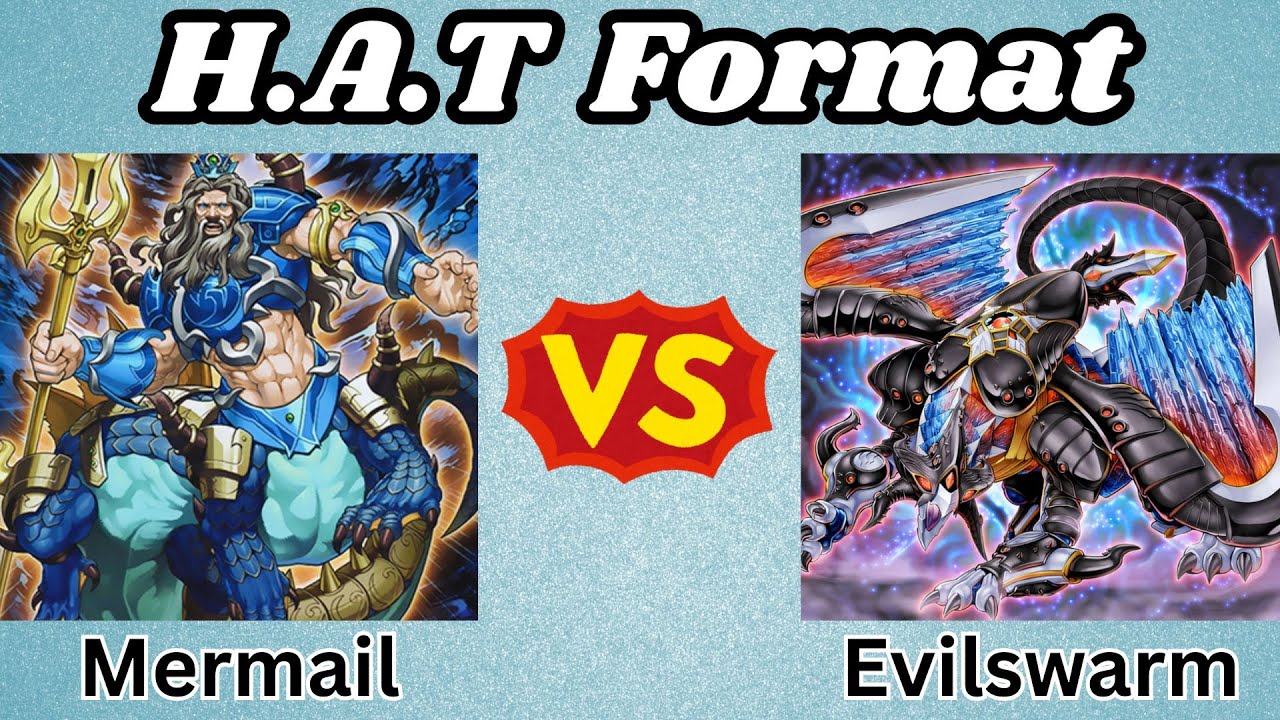 Mermail Vs Evilswarm! | HAT Format Replay Review! | 2014 Yu-Gi-Oh! WCQ