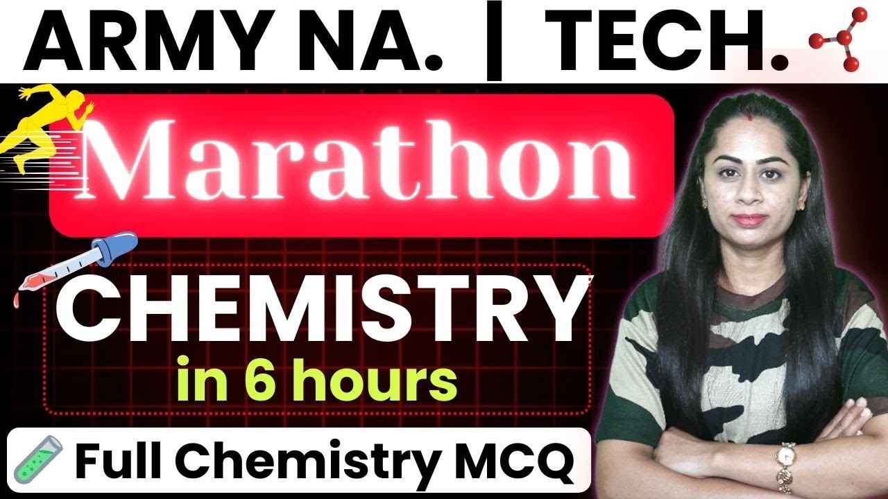 ⚡ One Shot Chemistry Marathon | Army Nursing Assistant AMC & Technical | Complete Chemistry Revision
