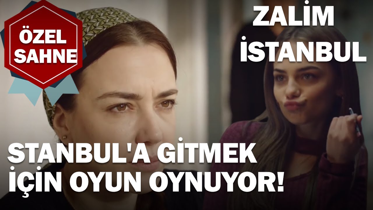 Ceren ile Neriman İstanbul'a Gitmek İçin Oyun Oynuyor! - Zalim İstanbul Özel Klip