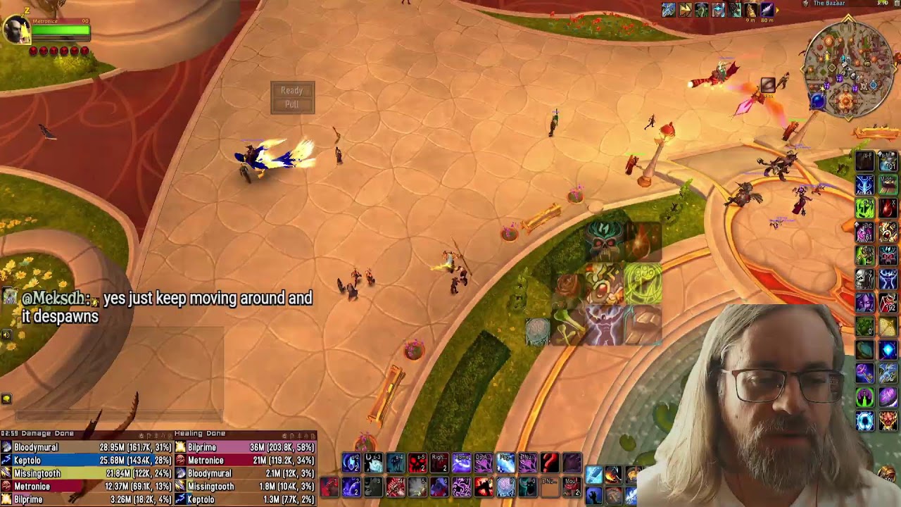 Mythic+ Pugging Keys - Blood Death Knight POV