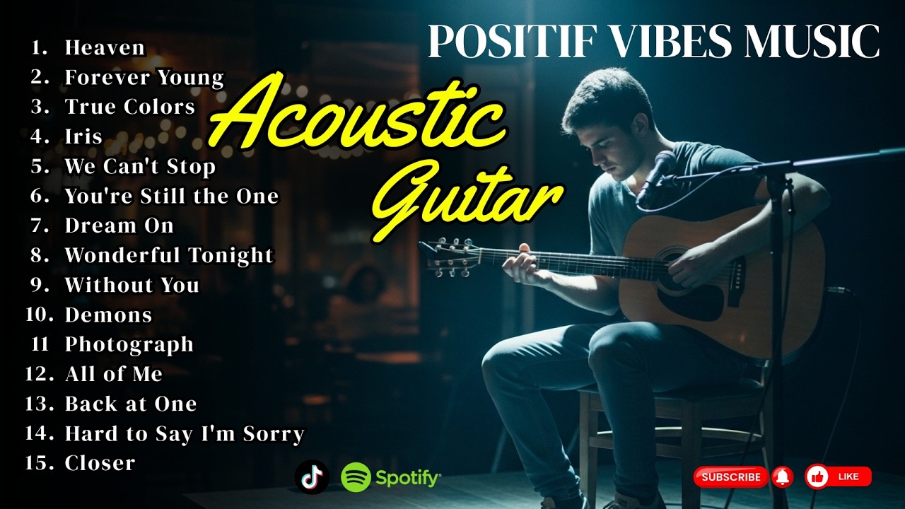 Acoustic Relaxing Music 🎧 Soft Guitar for Sleep & Focus