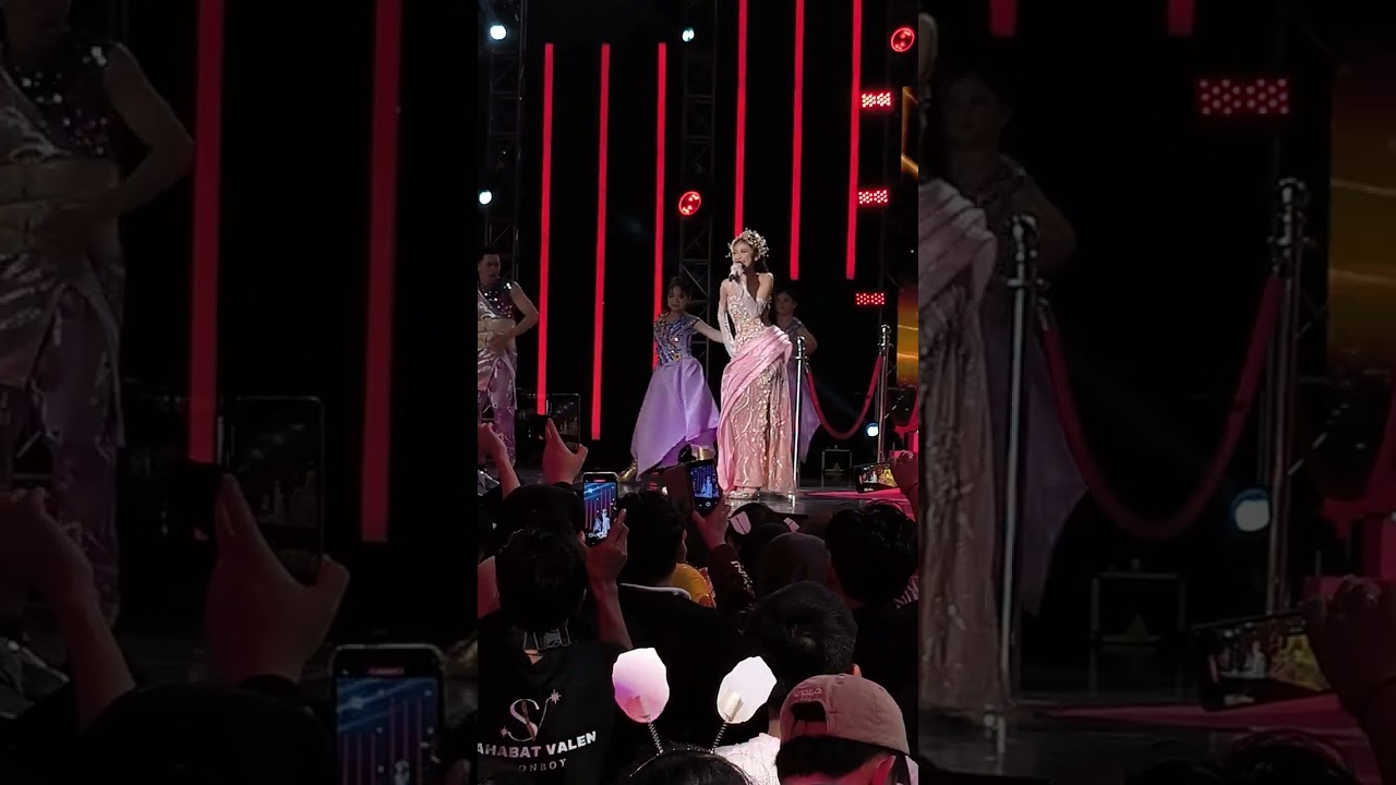 Tasya - Tangerang selatan Menyanyikan lagu Ada Yang punya milik bunda Lesti di konser kemenangan DA7