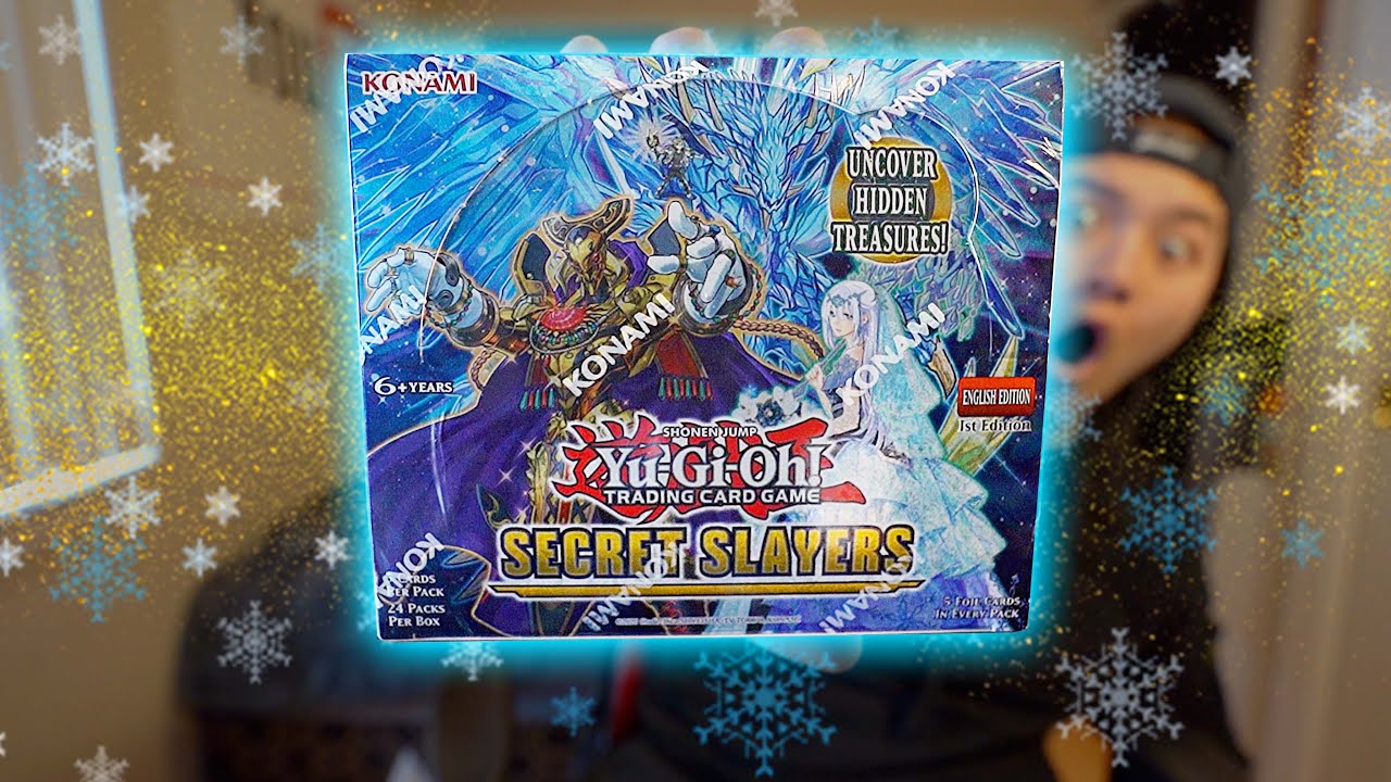 KONAMI'S GOLDEN YU-GI-OH SET! (GODLY SECRET SLAYERS BOOSTER BOX OPENING)