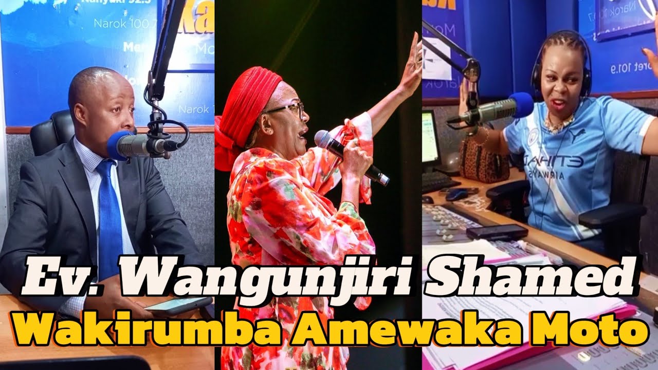 Kameme Presenters Breath Fire After Ev.. Lucy Wangunjiri Was Chased Away in Murang'a 