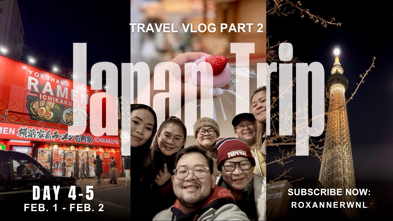 JAPAN 2026 🇯🇵 Part 2. | Tokyo Skytree | Asakusa