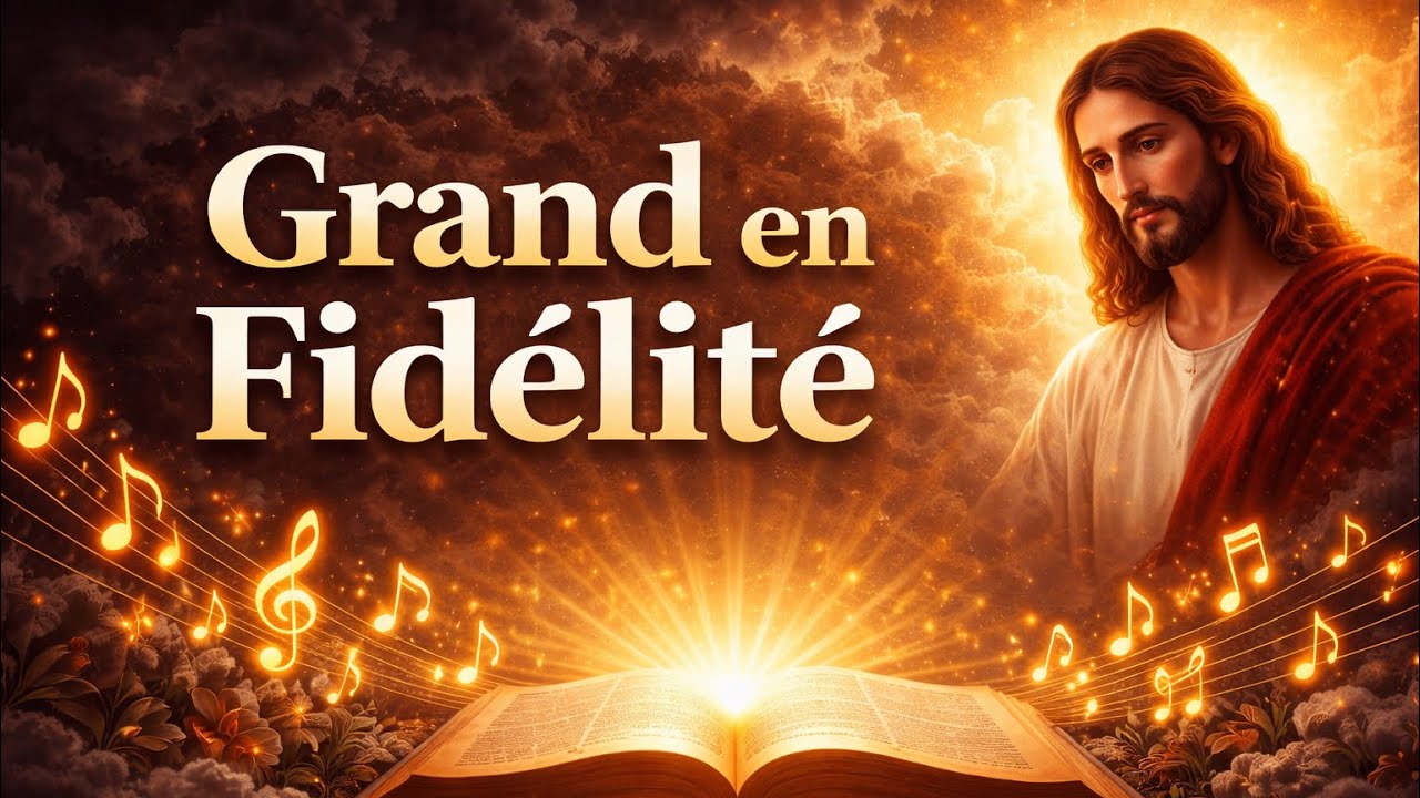 Grand en Fidélité Ô Dieu Mon Père – Hymne de Louange Puissant | Prière Paisible #GrandEnFidelite