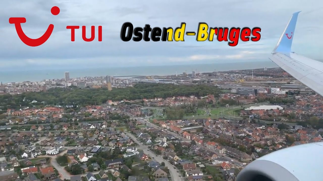 Landing in Ostend-Bruges (OST/EBOS)