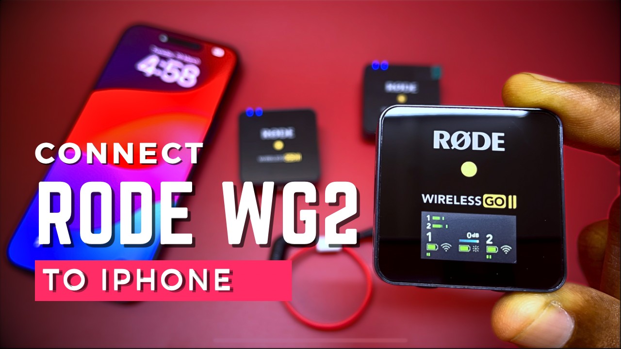 Как подключить Rode Wireless Go 2 к iPhone 15 Pro Max (3 простых способа) 🔥🔥🔥🔥
