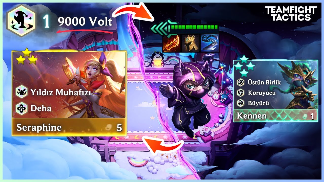 4 YILDIZ KENNEN CARRY'DEN ➜ ⭐⭐⭐ SERAPHINE GEÇİŞİ?! | SET 15 | OVERRATED TFT