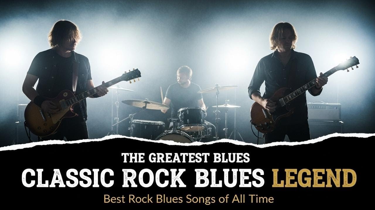 Jimi Hendrix, ZZ Top, BB King, Muddy Waters, Eric Clapton – Powerful Vocals & Guitar Fire