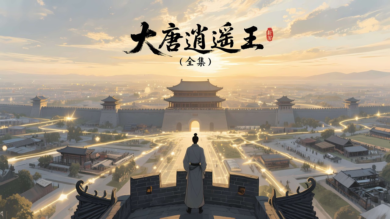 一口气看完《大唐逍遥王》全集，穿越大唐，本想苟成闲王，结果发现自带战略物资库。于是开报纸、搞炼铁、笼络工匠与兵士，声望扶摇直上。等世家反应过来，朝堂之外全是他的势力。李世民无奈：恪儿，当太子吧！