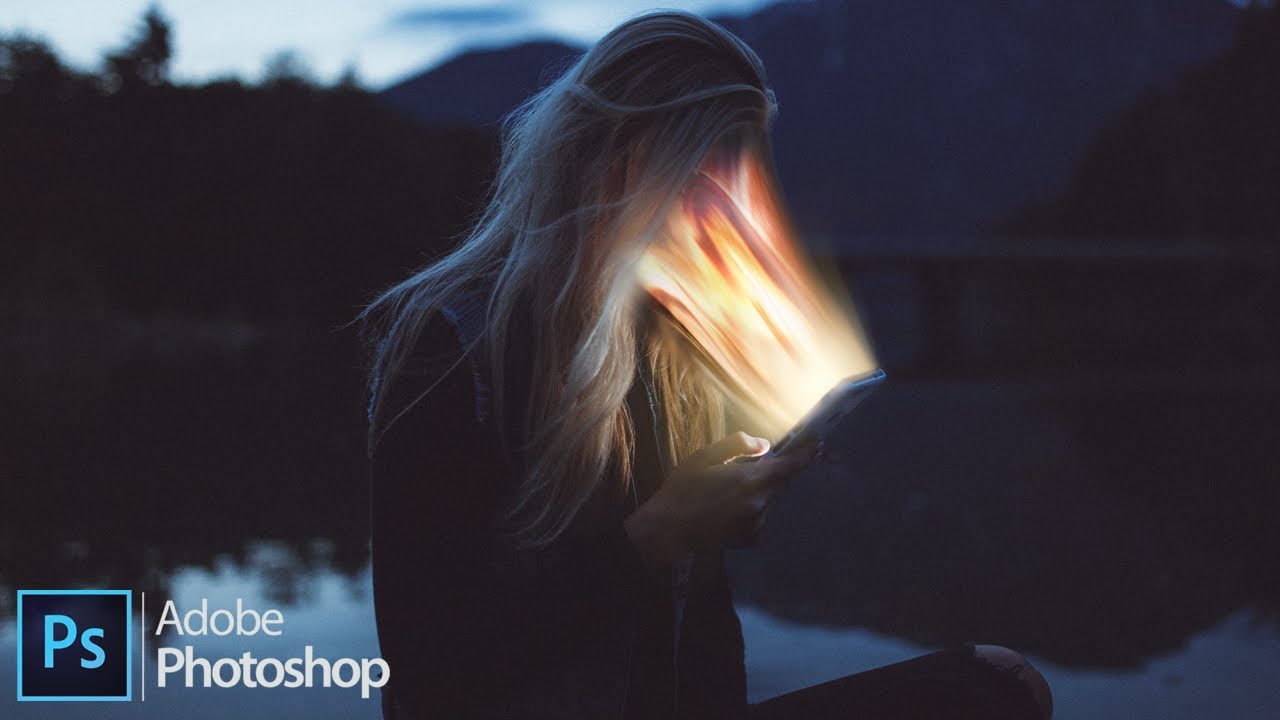 How to Make a Sucked Into Smartphone in Adobe Photoshop