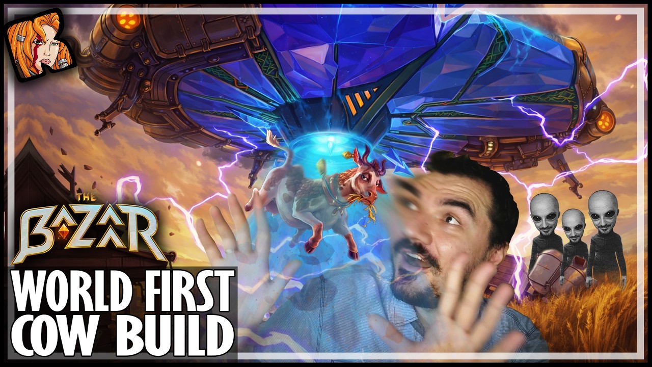 THE FIRST COW BUILD IN THE BAZAAR! - The Bazaar