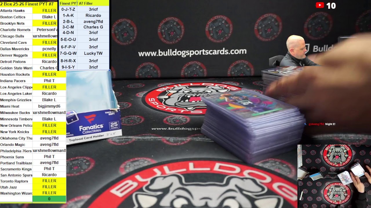 NBA Finest Pick your Team, Select football, Upper Deck Random Team