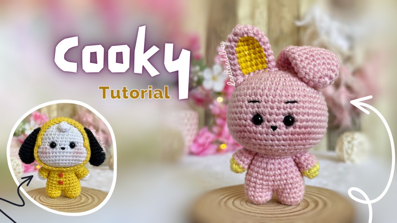 Tutorial: Cómo tejer un adorable amigurumi de Cooky de los BT21
