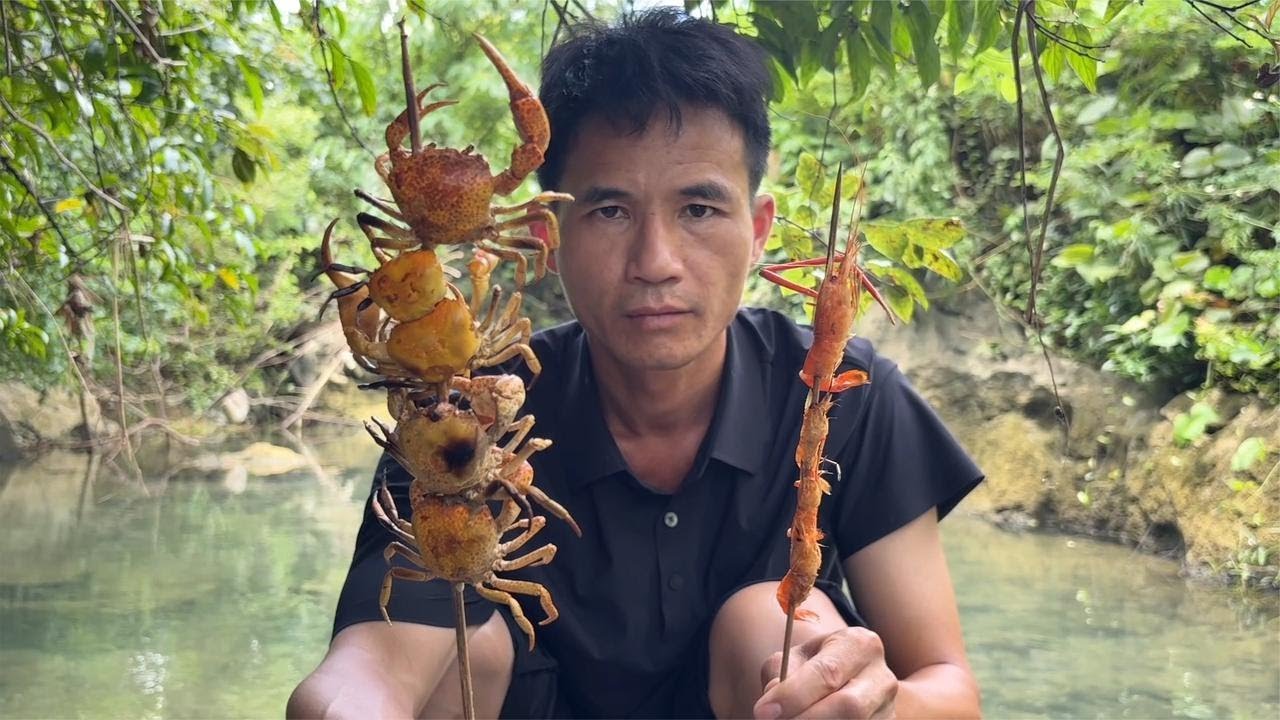 回归山野，河里高端的食材最简单的烹饪方式，却是人间美味