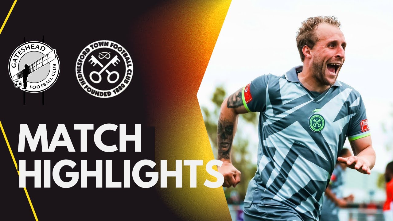 Gateshead v Hednesford Town | Emirates FA Cup 4QR Replay