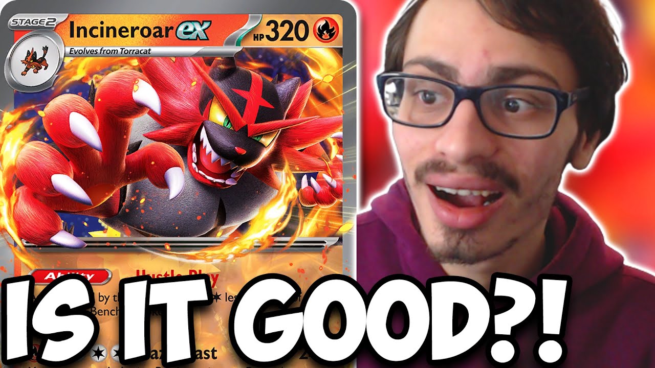 Incineroar Is Broken In VGC, Is It Also Broken In The TCG? KOs w/1 Energy Temporal Forces PTCGL
