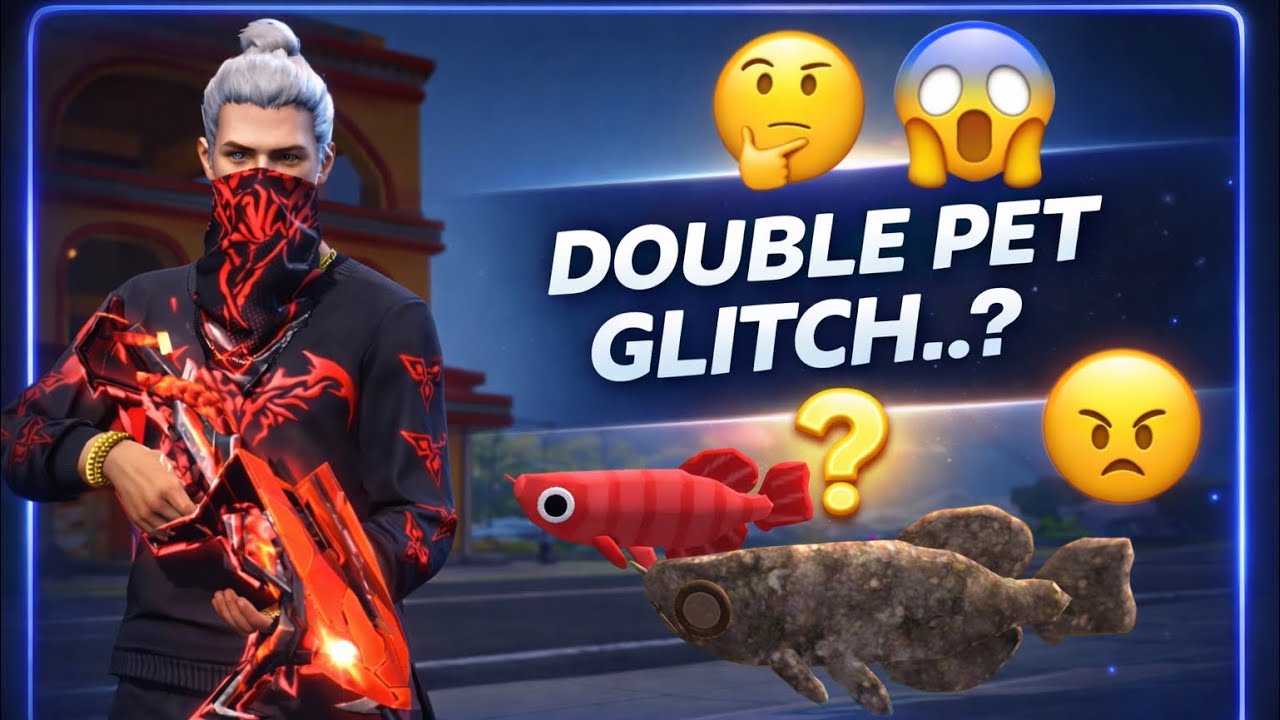 Double ￼Pet Glitch..? Double Pet Glitch Working..? Steal A Pet Free Fire #viral #freefirevideos ￼