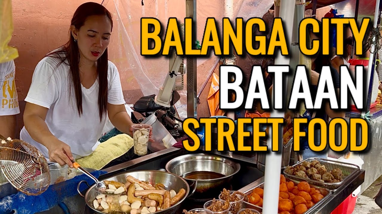 PHILIPPINES STREET FOOD TOUR in BALANGA CITY Bataan 