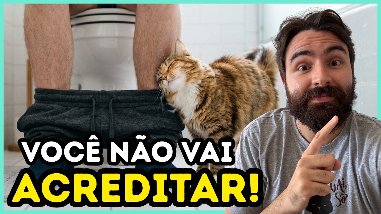 Se o Seu Gato Te Segue Até o BANHEIRO, Significa ISSO!