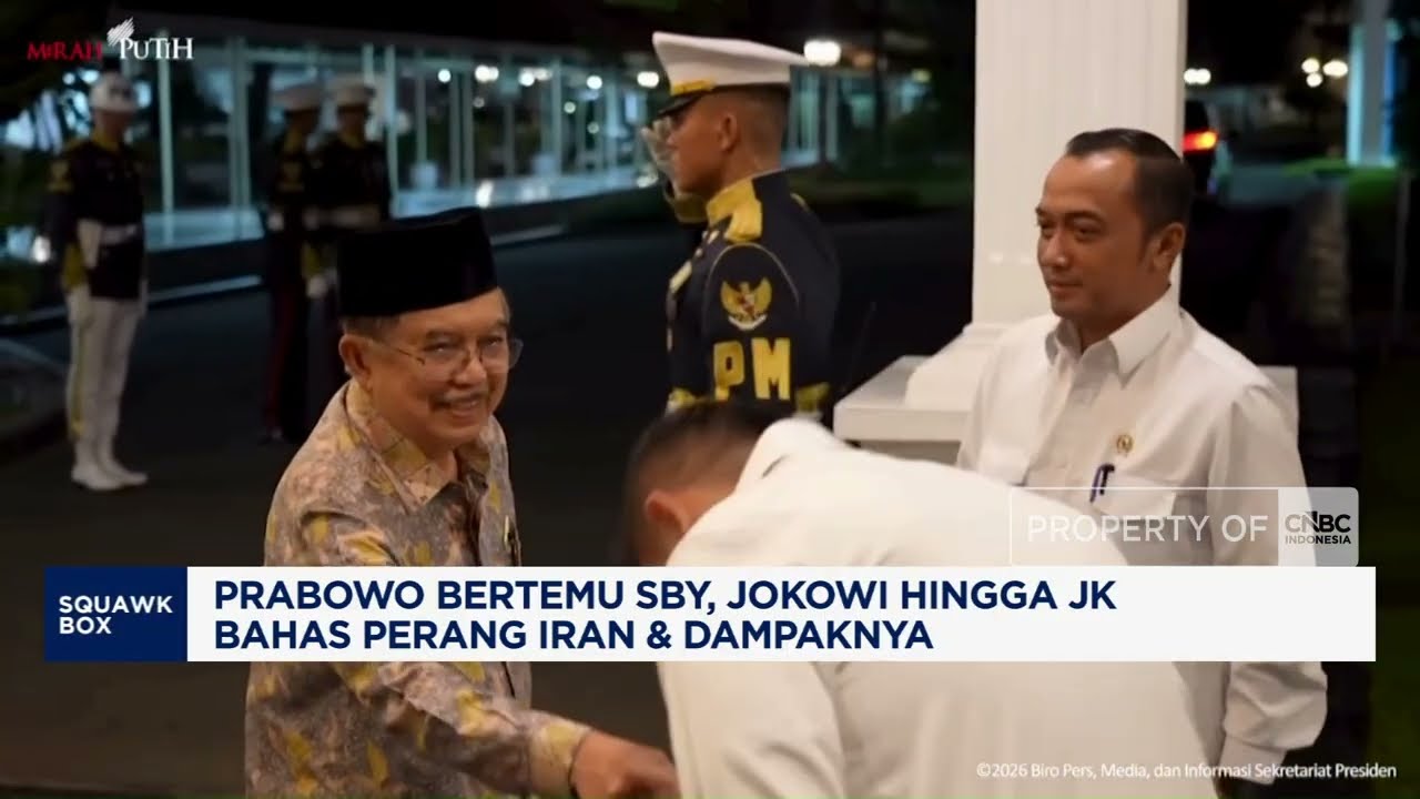 Prabowo Bertemu SBY, Jokowi Hingga JK Bahas Perang Iran