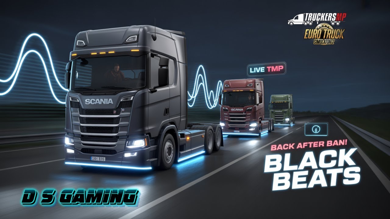 ETS2 TMP Live | Convoy & Overtakes #ets2 #tmp
