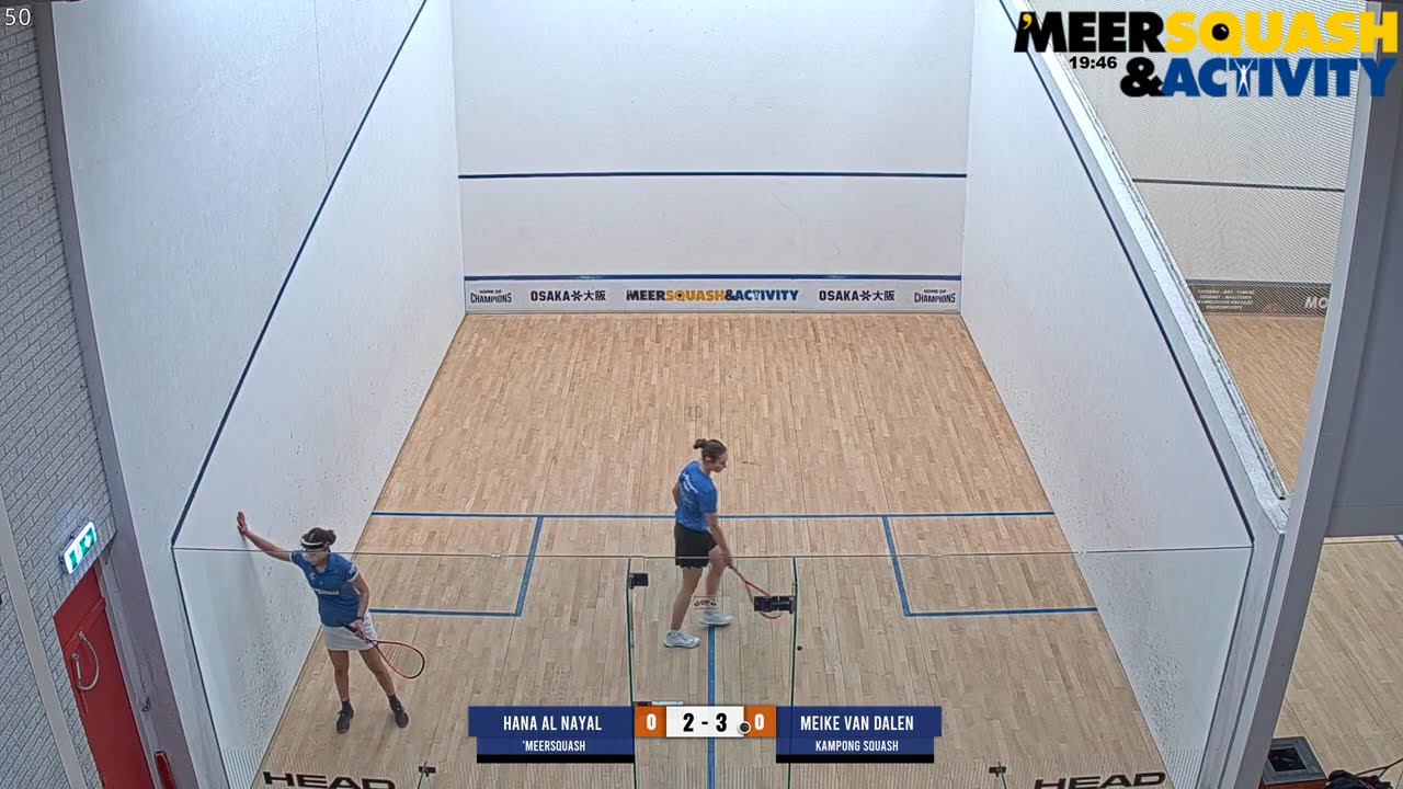Eredivisie live Meersquash 2026-01-21