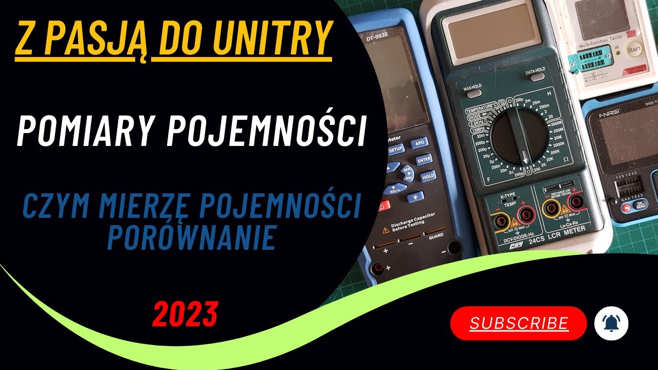 95a Mierniki pojemności - DT-9935, CHY 24CS, T7, T7-H DSO-TC3 por&oacute;wnanie