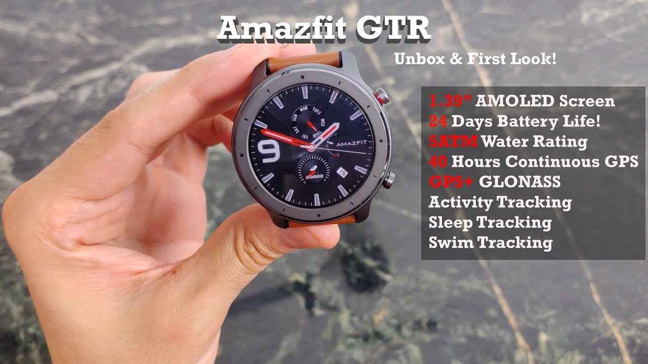 Xiaomi Huami Amazfit GTR Smartwatch 47mm 5ATM Smartwatch
