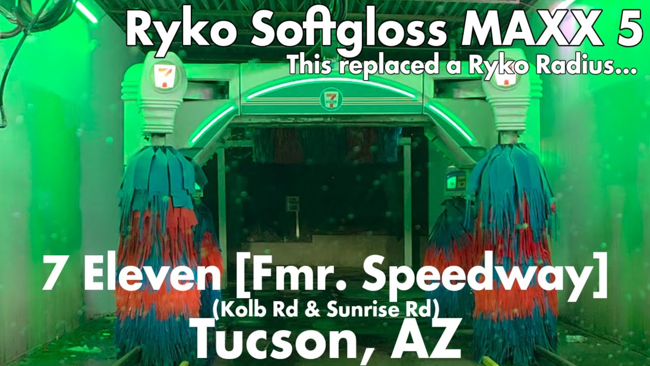 Автомойка Nice Ryko Softgloss MAXX 5 в 7 Eleven [бывший Speedway] (Kolb Rd и Sunrise Rd), Тусон, ...
