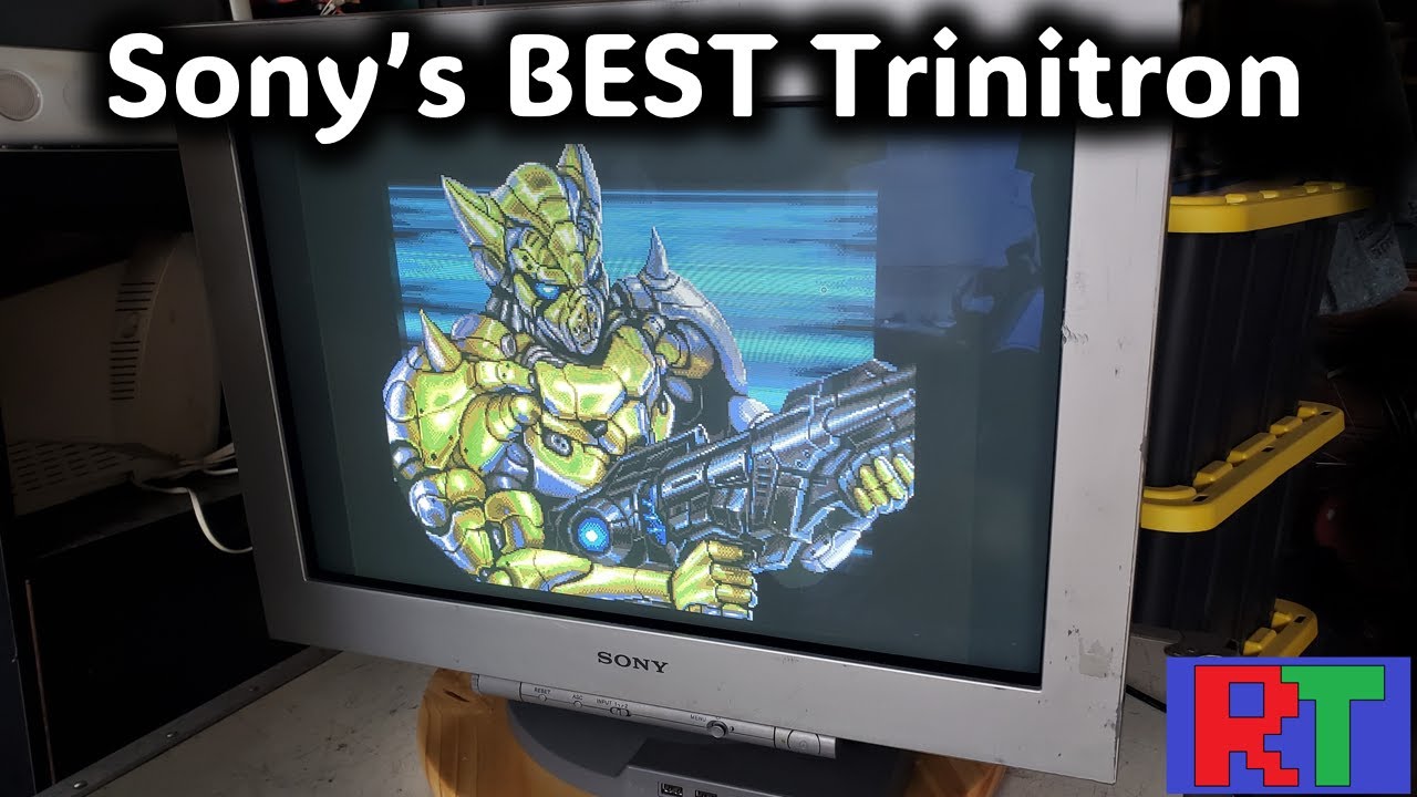 Перестройка лучшего в мире ЭЛТ-телевизора — Sony GDM FW-900 Trinitron