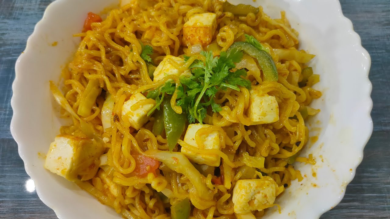veg paneer maggie 5 minutes recipe | easy recipe | tasty 😋|