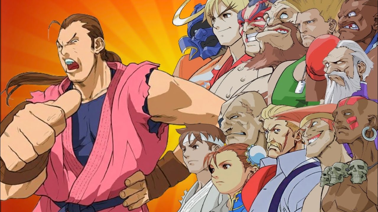 😂 Só de Robert Garcia no Street Fighter Alpha 3 e deu nisso!