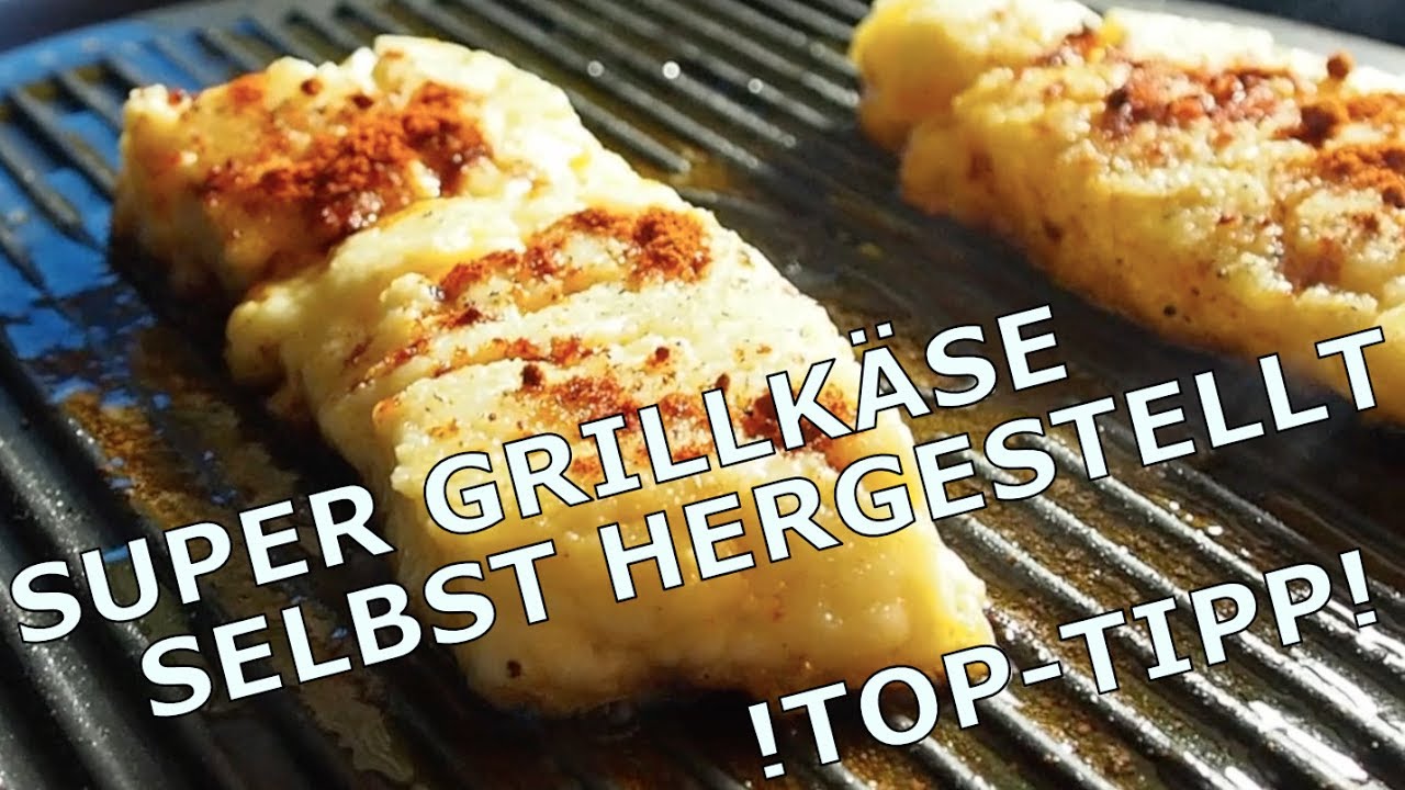 TOP: Grillkäse selbst gemacht - schmeckt richtig gut - ganz einfach herzustellen