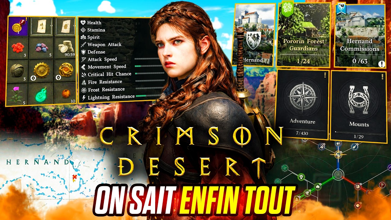 Crimson Desert - Les 15 Infos &agrave; Absolument Conna&icirc;tre avant de Jouer!