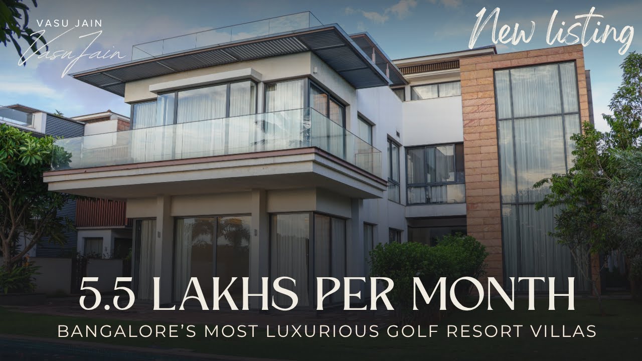 Inside Prestige Golfshire: Bangalore’s Most Luxurious Golf Resort Villas |  Nandi Hills  | Vasu Jain