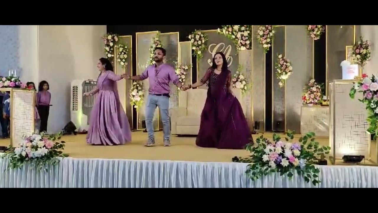 Betrothal dance 💃💃  #cousins #dance #kerala wedding #bridedance #trending