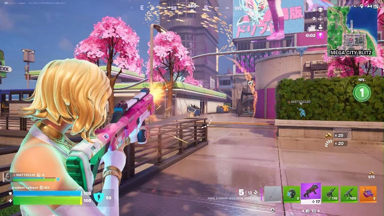 Mattges35 SAUVE LA GAME AVEC UN TOP 1 sur FORTNITE CHAPITRE 7 BLITZ ROYALE 