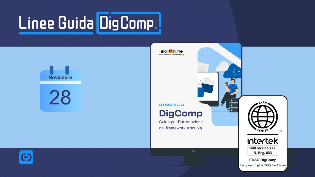 Webinar Linee Guida DigComp - 28.11.2023