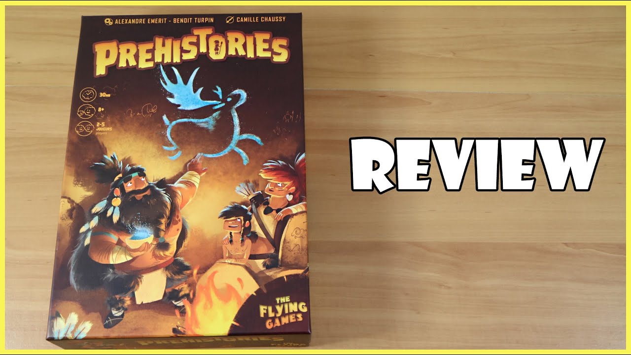 Prehistories Board Game Review! | Board Game Night