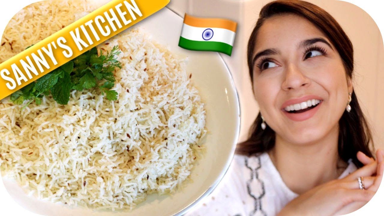 GANZ EINFACH: INDISCHES REIS REZEPT 🍛 Sanny's Kitchen | Sanny Kaur