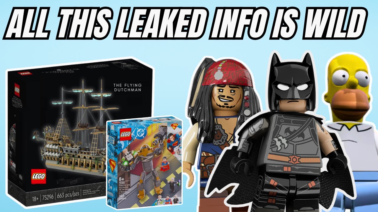 Зачем?! Новые наборы LEGO по мотивам &laquo;Пиратов Карибского моря&raquo;, &laquo;Симпсонов&raquo; и DC, которые выйдут ...