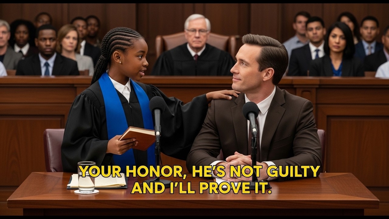 I Can Defend Him!&mdash; Said The Impoverished 12-Year-Old Black Girl After Lawyer Abandoned The Young..