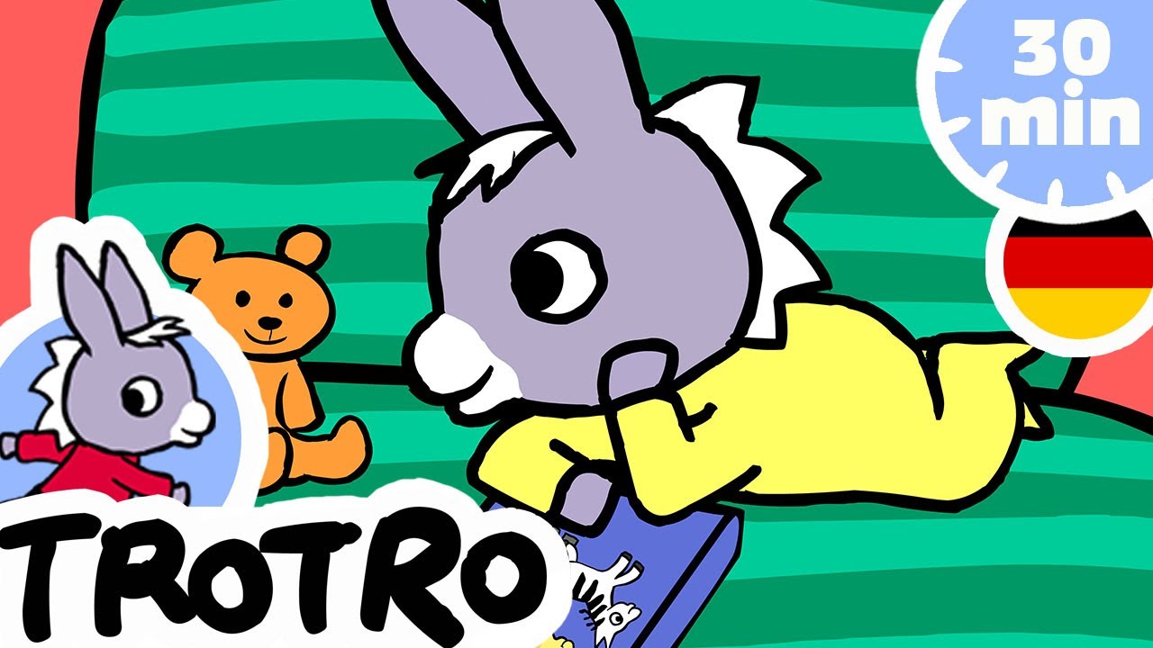 Trotro kann lesen wie ein großer Junge - Cartoon für Baby