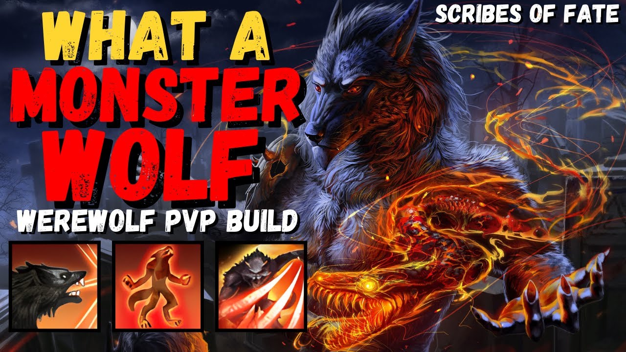 Unstoppable WOLF! 🐺 Werewolf PVP Build - ESO Scribes of Fate