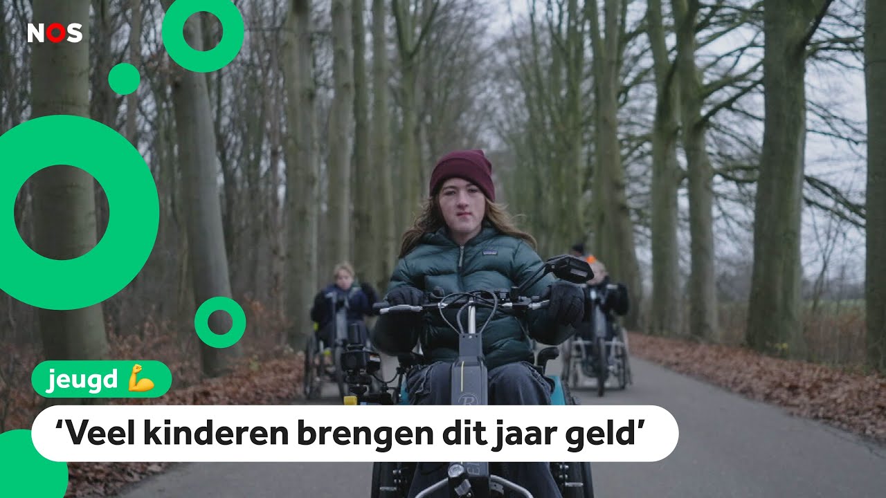 Freya rijdt met haar rolstoel 100 kilometer naar Glazen huis
