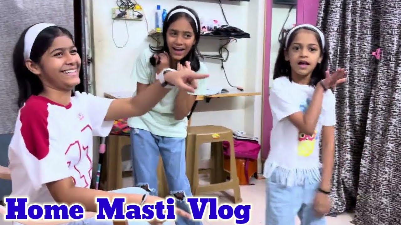 Home masti vlog 🏠 #viralpost #viralvlogs #mastitime #shortfeed #mastivlog 