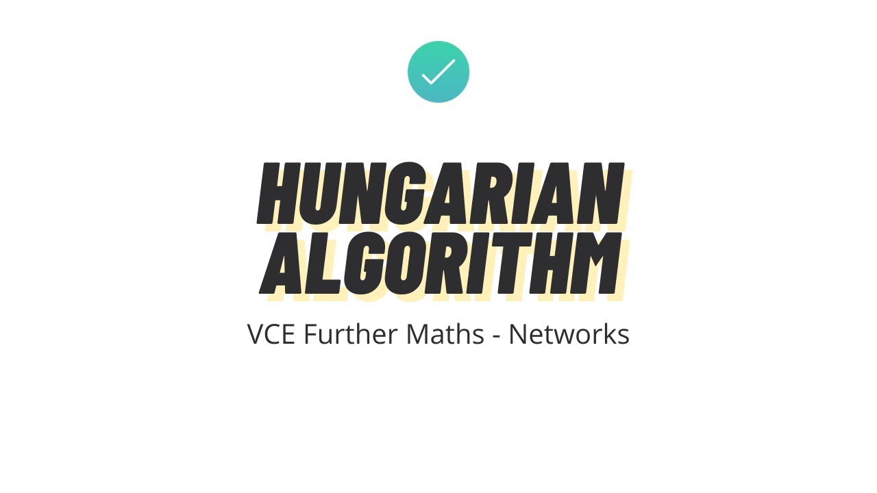 Венгерский алгоритм, но НАМНОГО БЫСТРЕЕ! | VCE Further | Сети