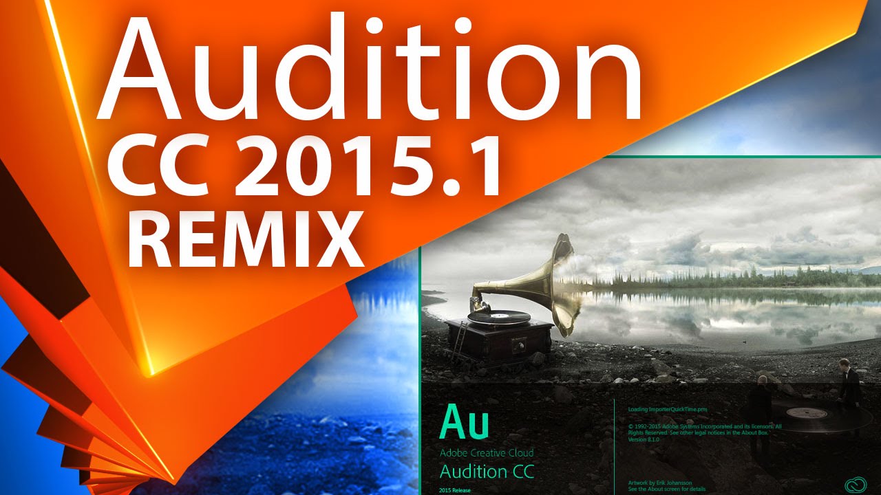 REMIX мега полезная фича в Adobe Audition CC 2015.1! версия 8.1 - Копилка 025